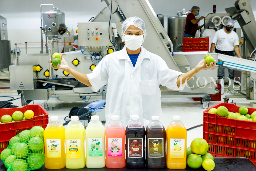 Revista Summa René Bendaña jugos Salut