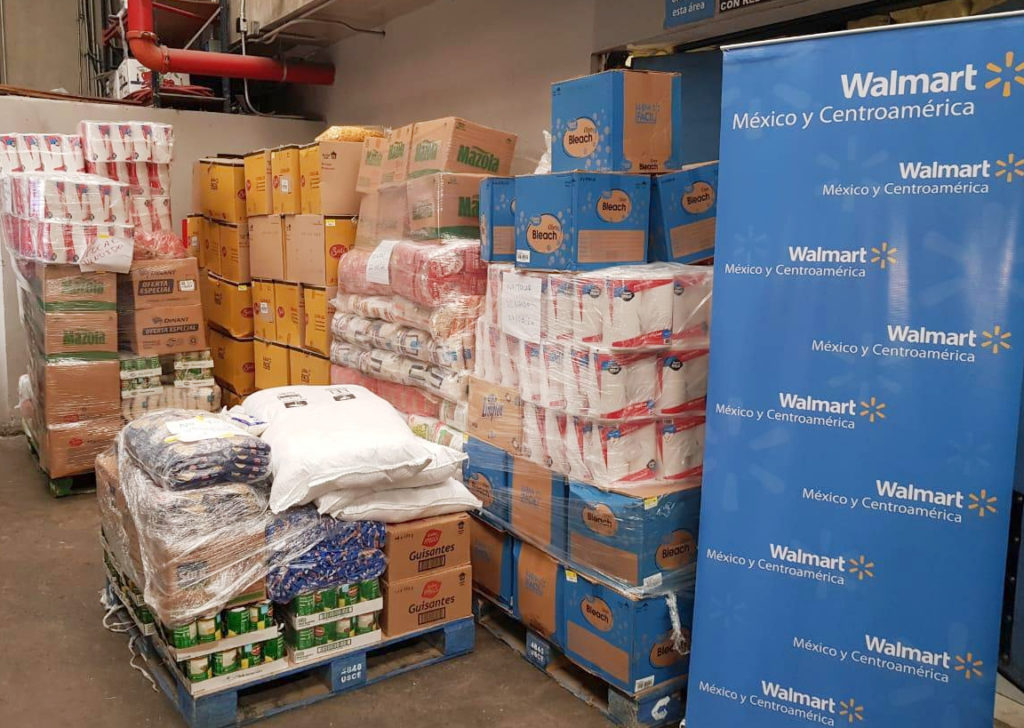 donativo Walmart de México y Centroamérica