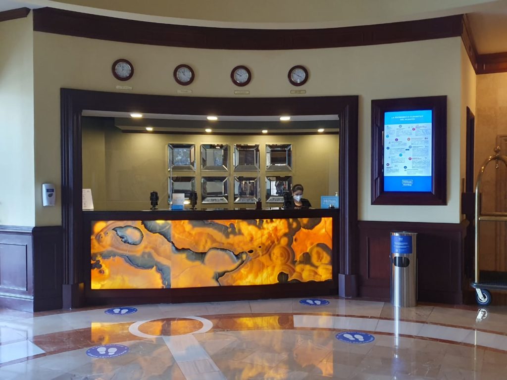 La bioseguridad y excelencia hotel Hilton Princess San Pedro Sula