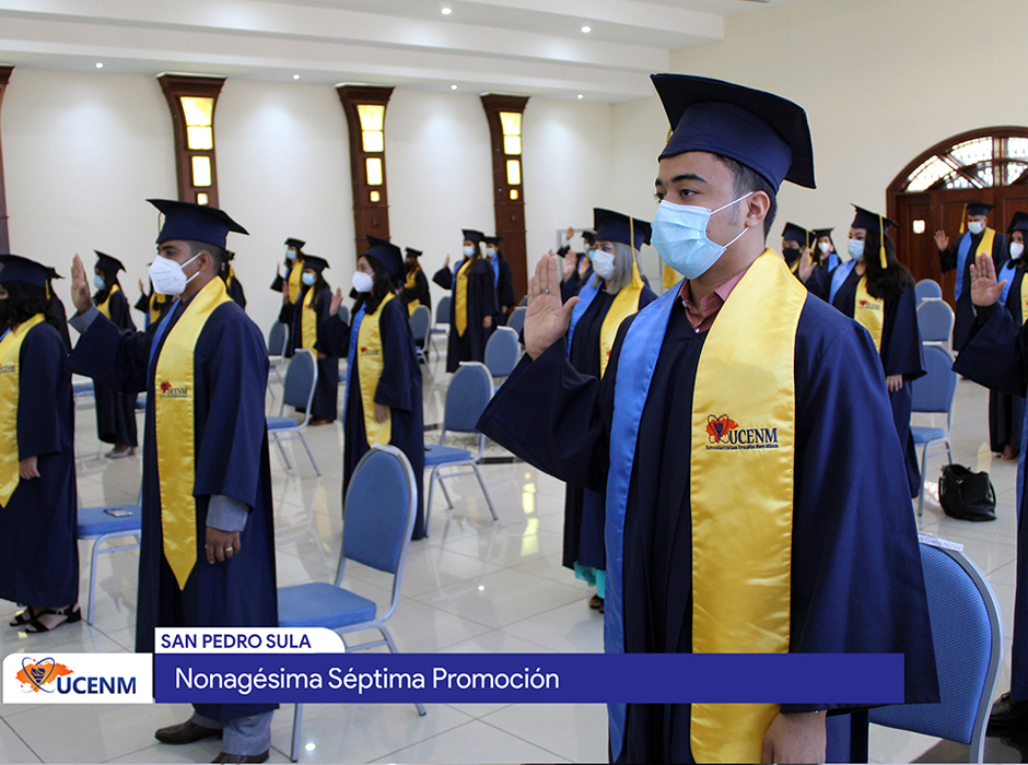 Graduaciones UCENM 2020 San Pedro Sula octubre