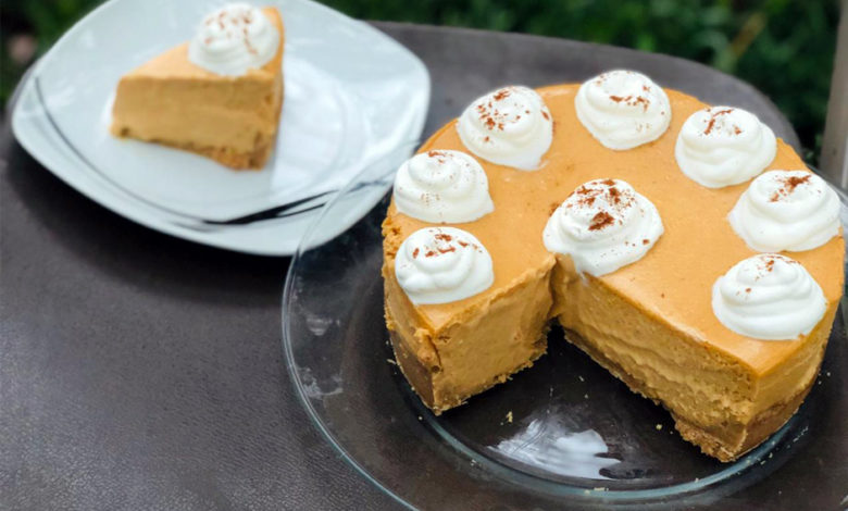 cheesecake de calabaza
