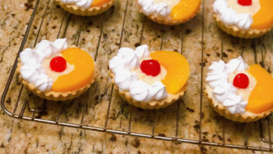 tartaletas de vainilla