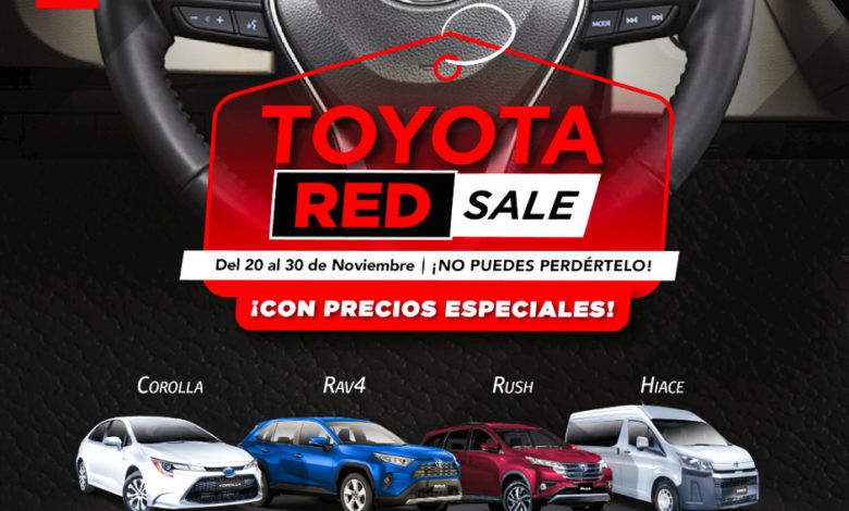 Toyota Red Sale