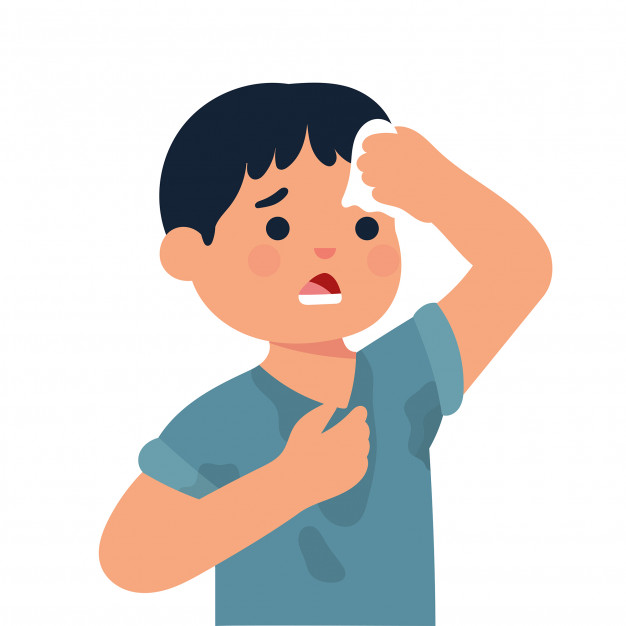 La sudoración excesiva 