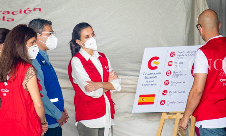 Reina Letizia en Honduras