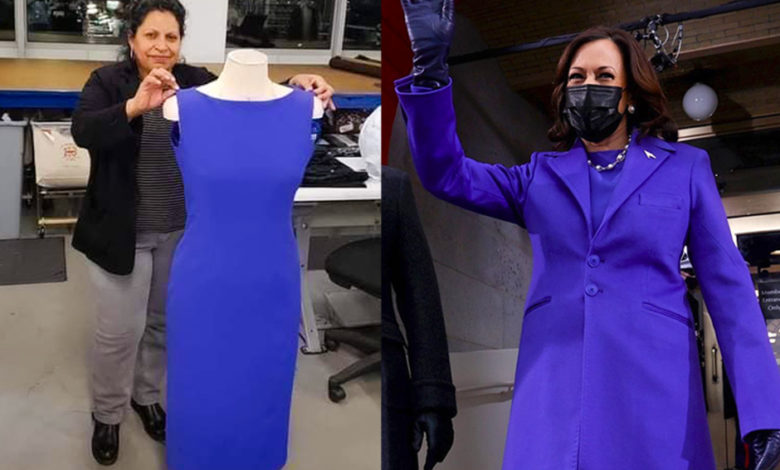 vestido kamala harris