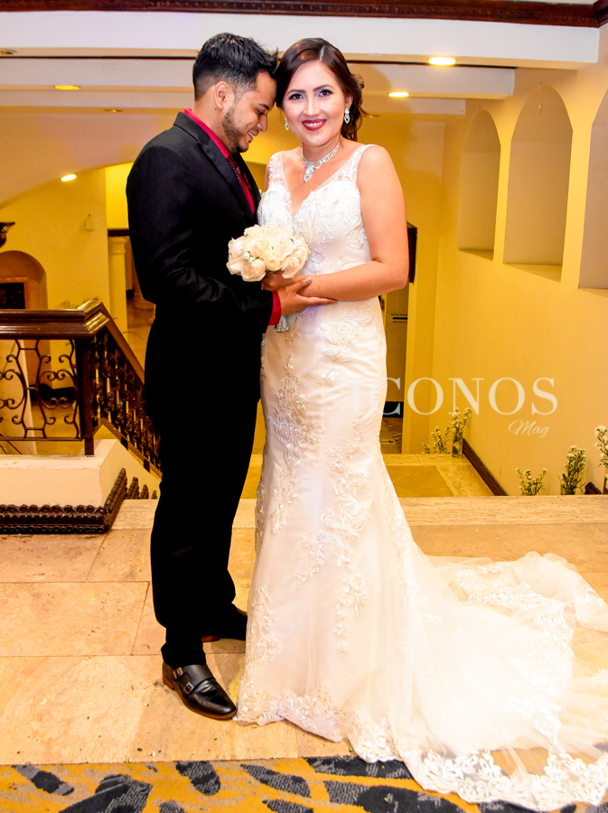 Belkis Cruz y Pavel Mejía