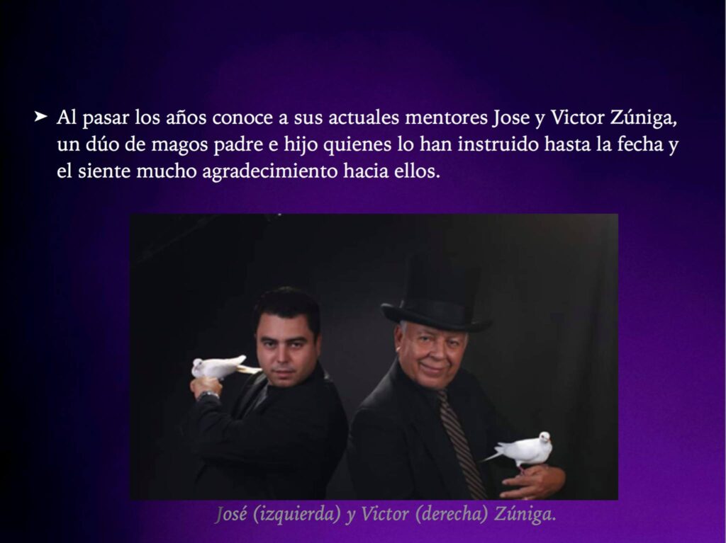 mago Víctor Zúniga 