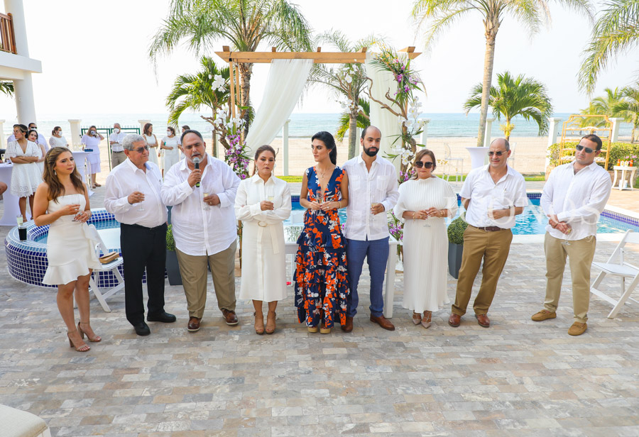 Boda civil Joyce Andonie y Kenny Yuja