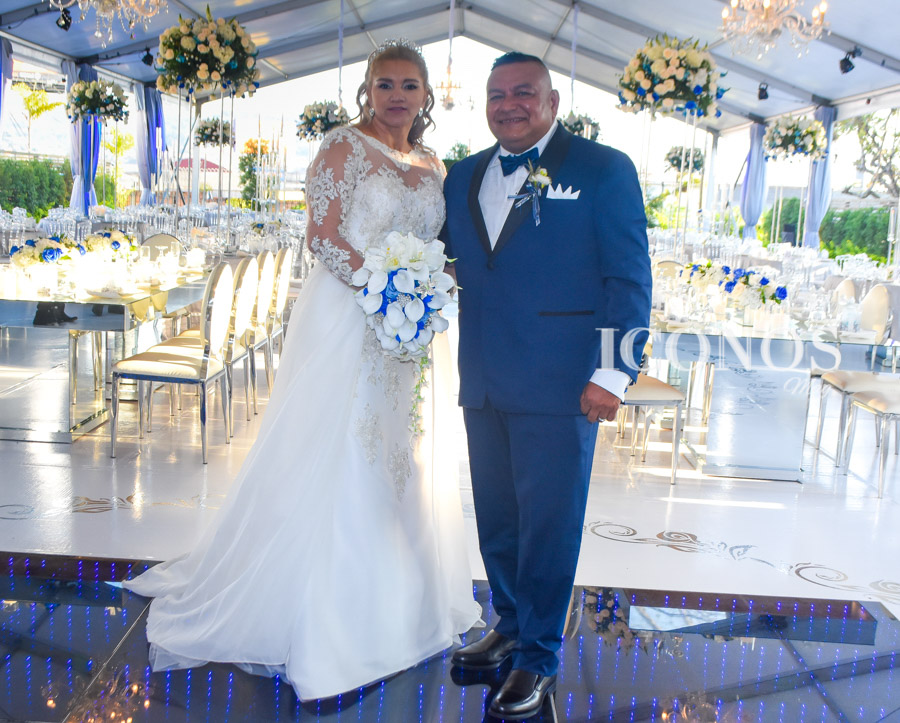 bodas de plata Heyby Berríos y Rafael Sánchez 