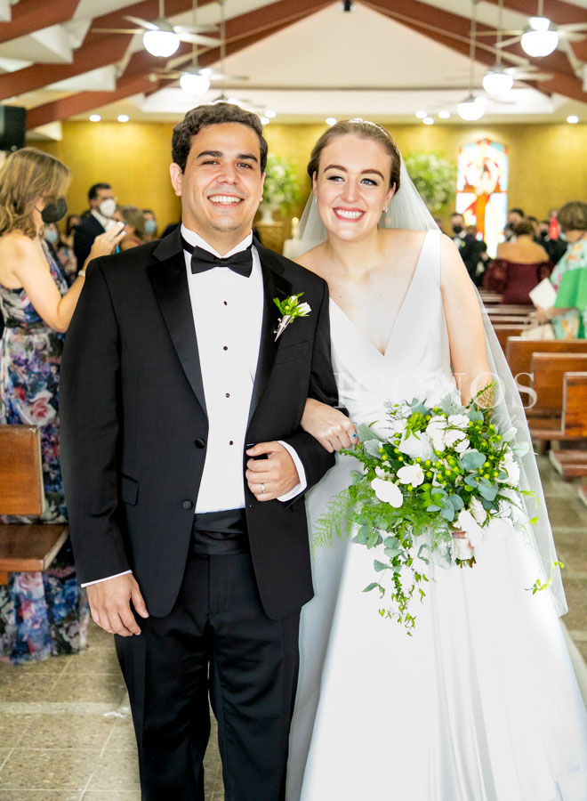 Misa nupcial Arabella Hepburn y Fernando Vaquero