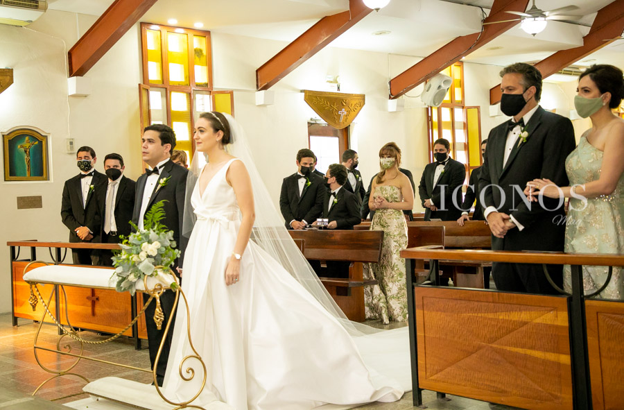 Misa nupcial Arabella Hepburn y Fernando Vaquero