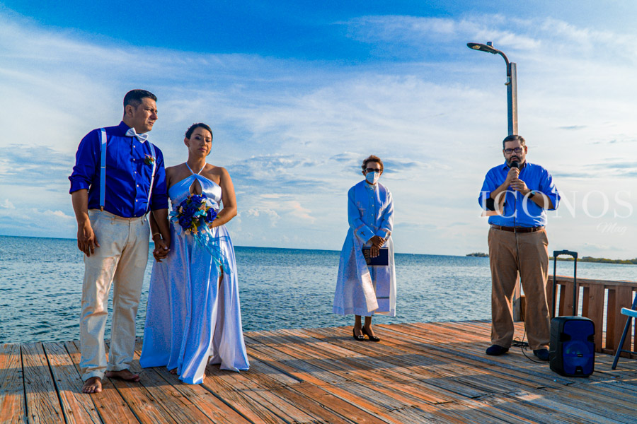 Stephanie Fajardo y Jonathan Vallecillo