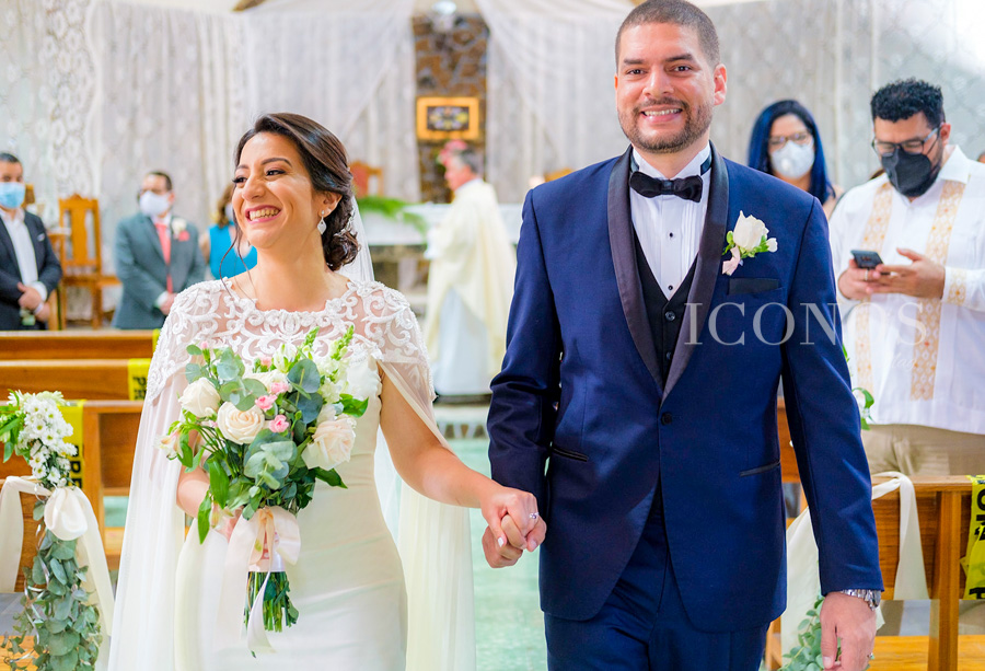 Brenda Rubí y Roberto Canales