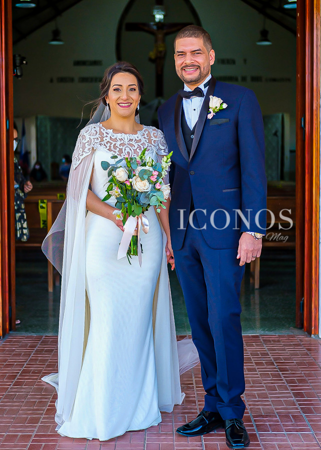 Brenda Rubí y Roberto Canales