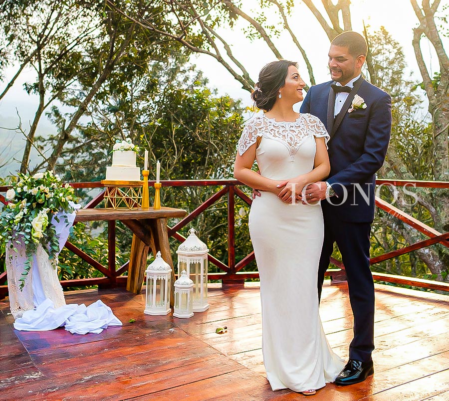 Brenda Rubí y Roberto Canales