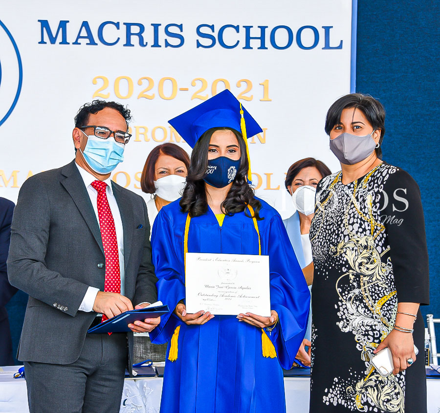 graduación Seniors 2021 Macris School Tegucigalpa