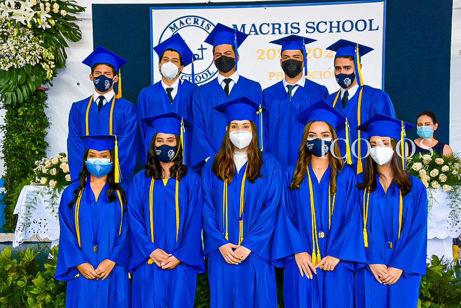graduación Seniors 2021 Macris School Tegucigalpa