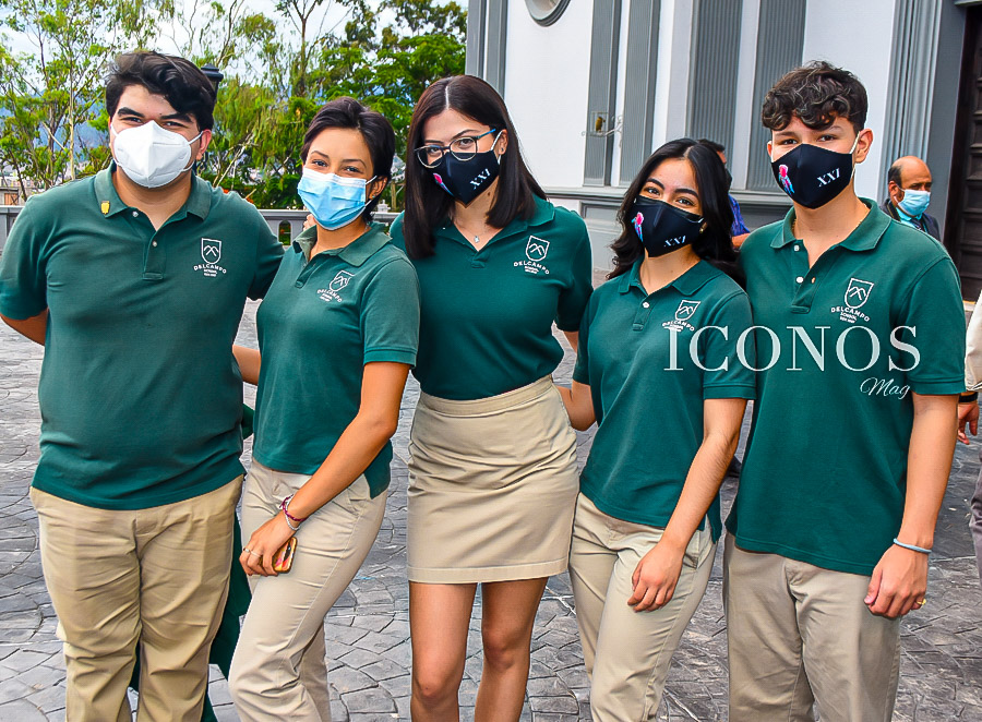 La misa Seniors 2021 DelCampo School Tegucigalpa