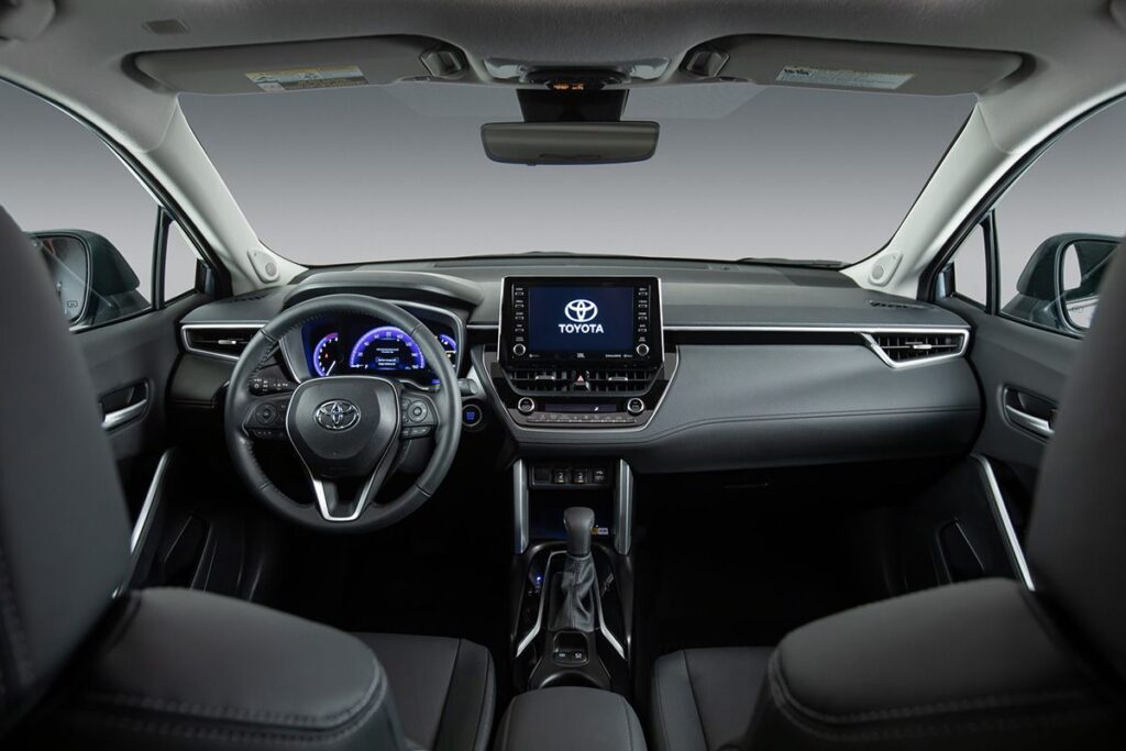 El Toyota Corolla Cross Híbrido 2022