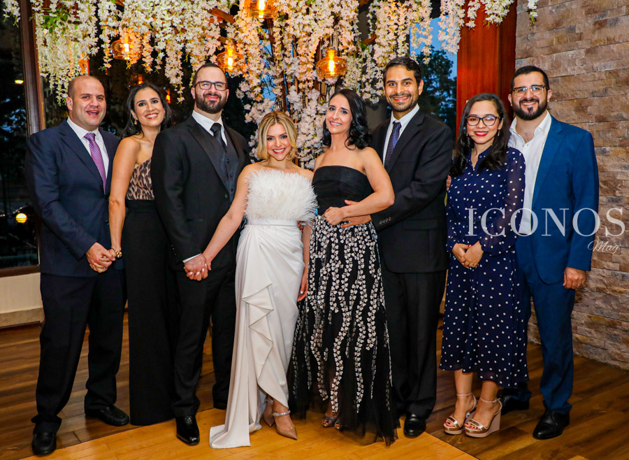 Boda civil Mariela Bueso y Alfonso Faraj