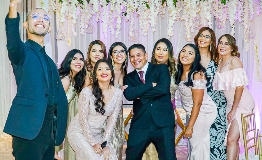 Boda Estefany Villegas y Kenneth Dubón