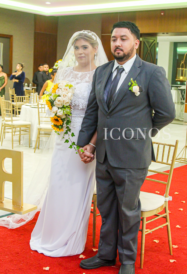 Keyla Hércules y José Valladares