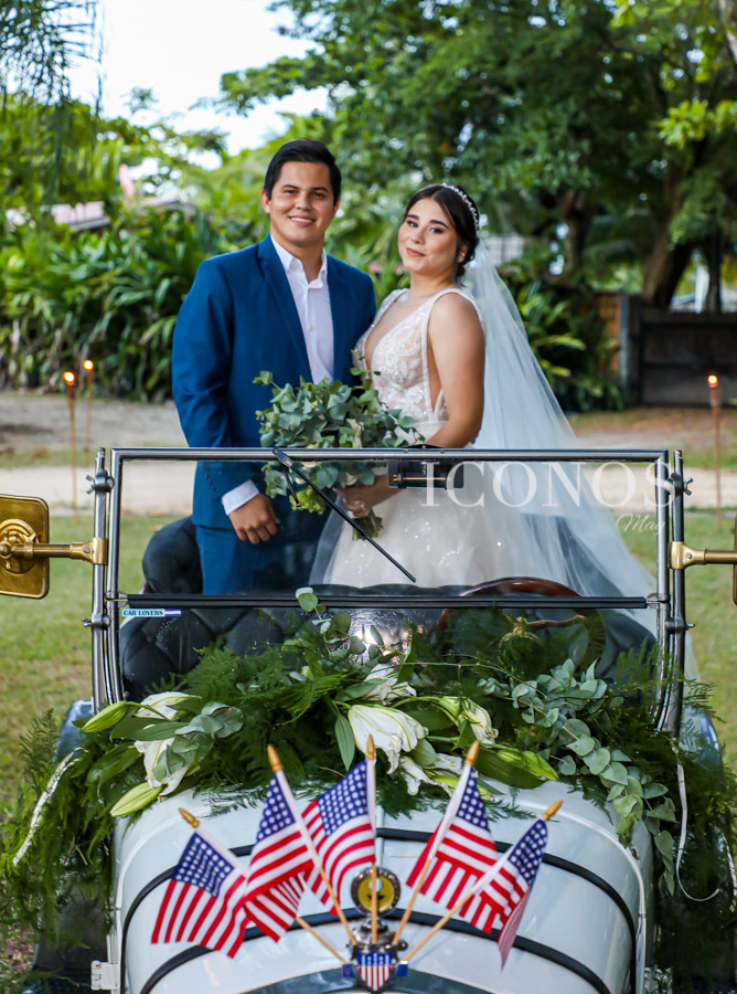 Monique Diday y Eyden Perdomo