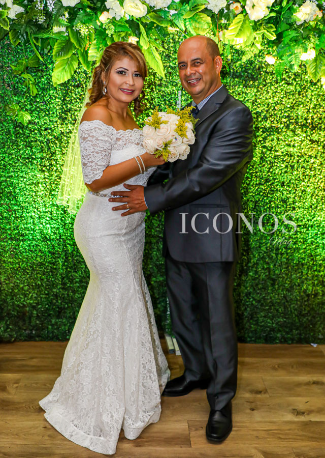 Boda civil Eblin Martínez y Juan José Reyes