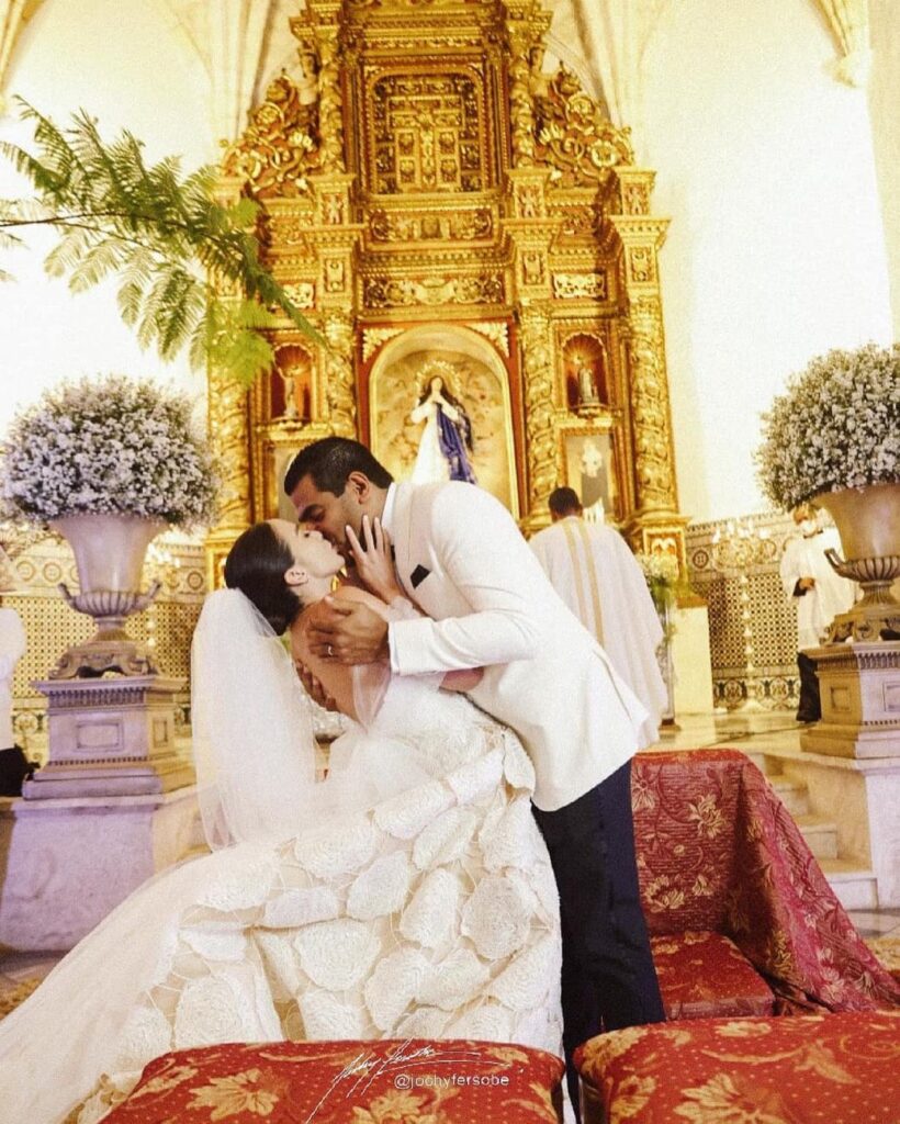 Boda religiosa Gabi de Sangles y José Chabebe