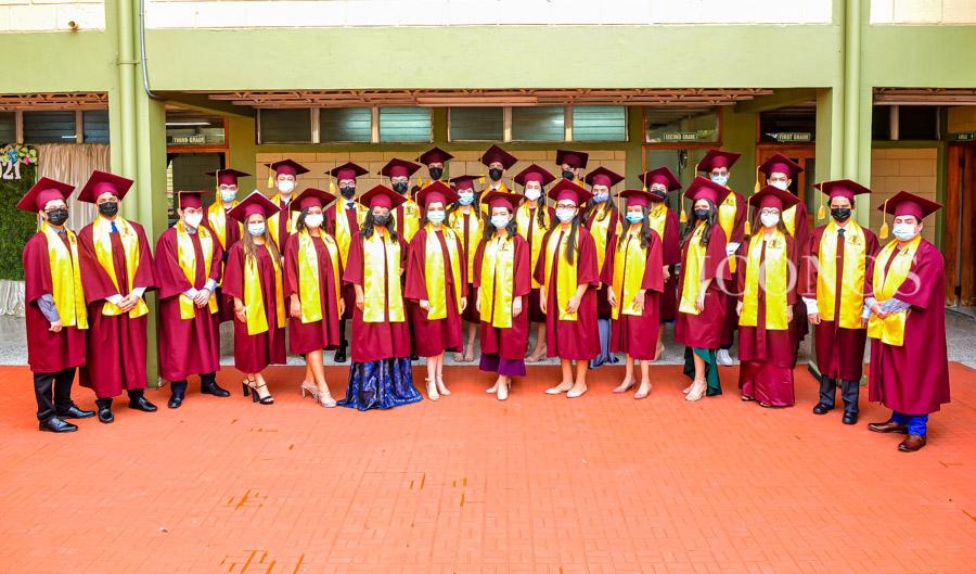 Graduación Seniors 2021 escuela Villas del Campo