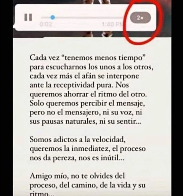 EL VIERNES DE NICOLE Menos Tiempo