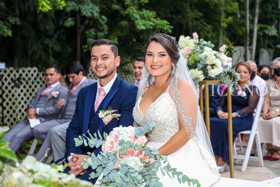 Boda civil Alejandra Torres y Franz Knur