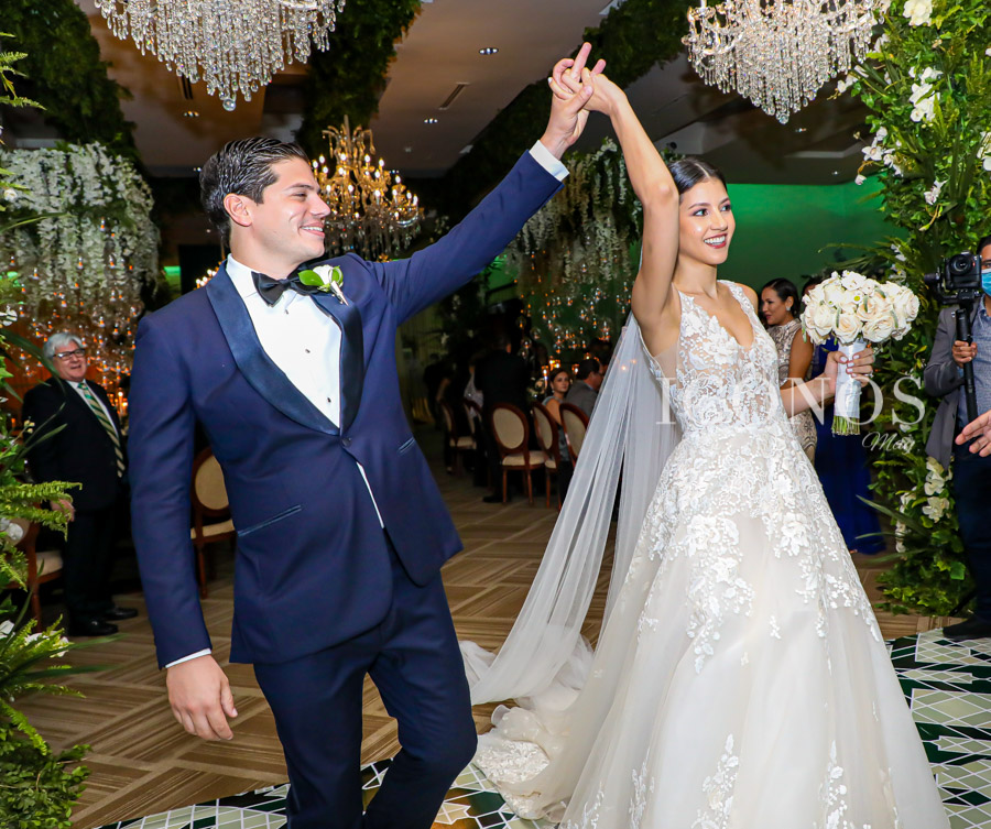 Boda Adriana Bendaña y Daniel Sarmiento