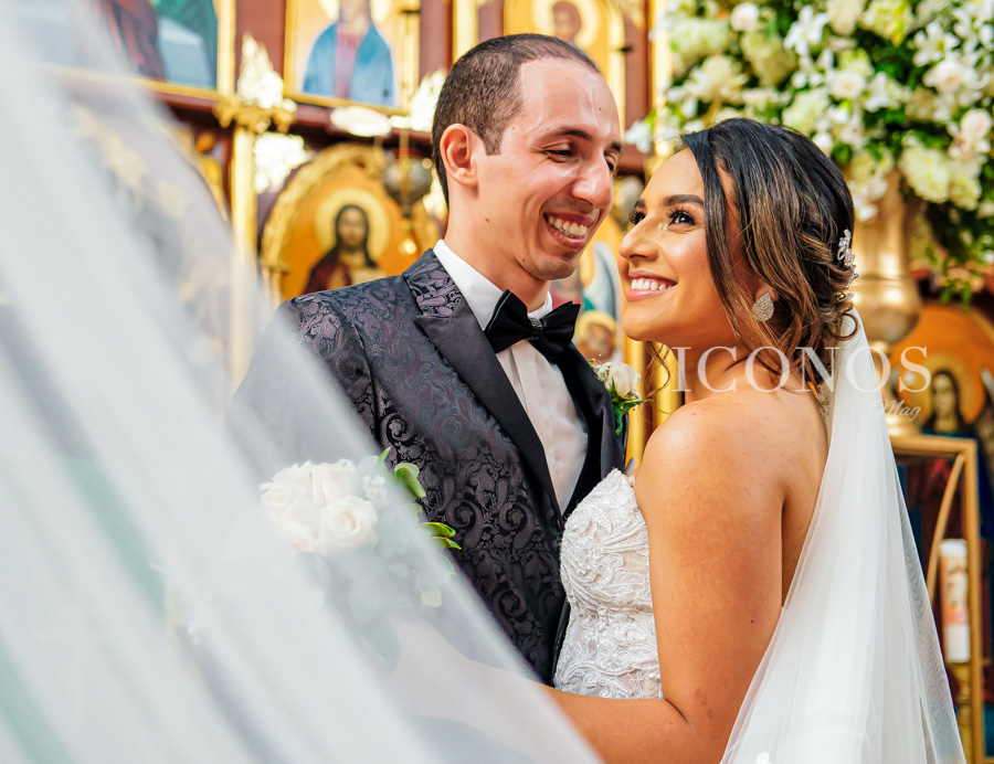 Emilio Jarufe y Astrid Valeria Rodríguez