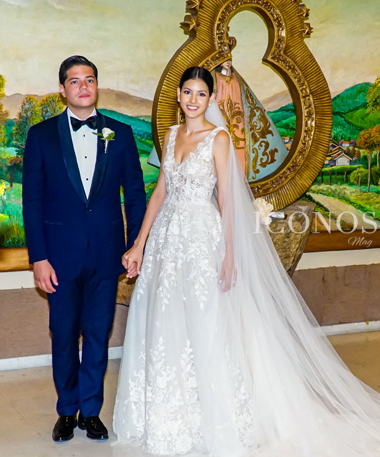boda religiosa de Adriana Bendaña y Daniel Sarmiento