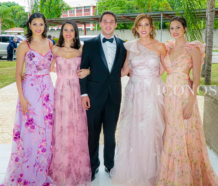 boda religiosa de Adriana Bendaña y Daniel Sarmiento