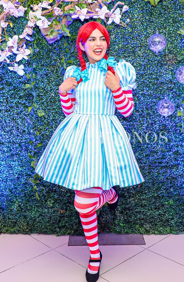 La instagrammer Mar Samadi Cobos Niña Wendy's