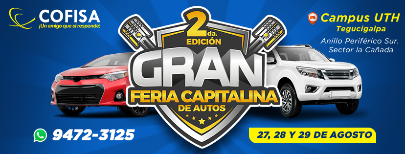 Segunda edición Gran Feria Capitalina de Autos