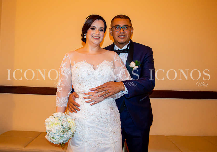 Marggida Alfaro y Javier Paz