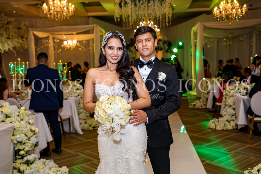 Boda Nancy Alejandra Jarufe y Alberto Gómez