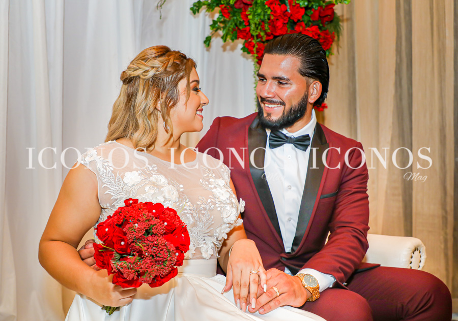 Boda civil María Suazo y Cristian Castellanos