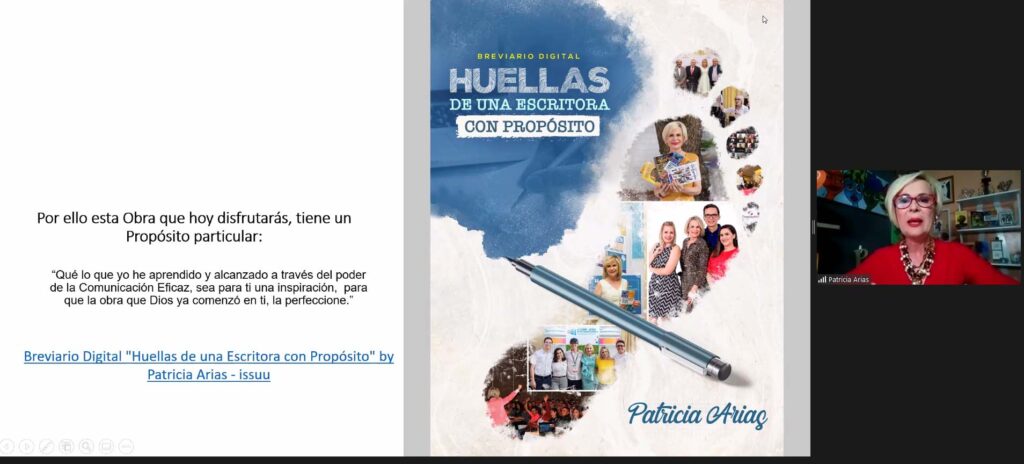 lanzamiento Huellas de una escritora con propósito