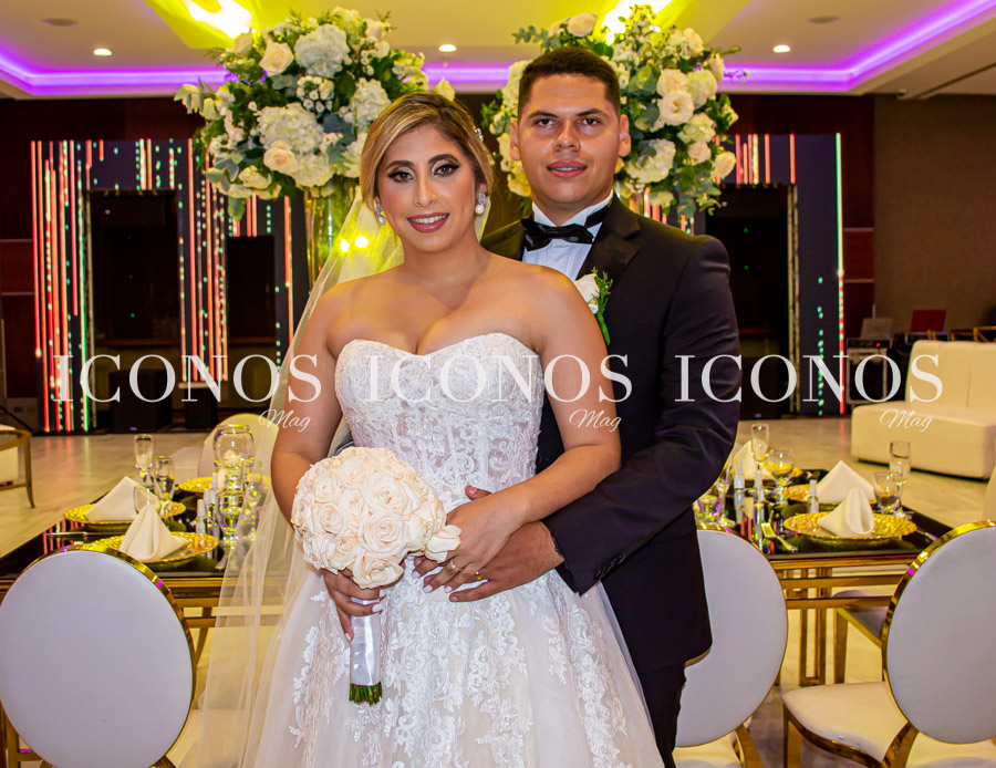 Boda Andrea Zelaya y Norman Lara