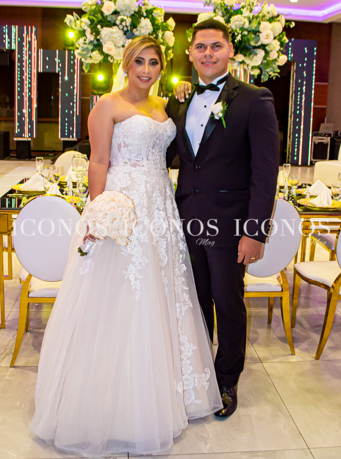 Boda Andrea Zelaya y Norman Lara