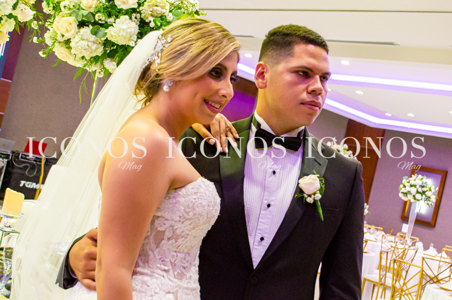 Boda Andrea Zelaya y Norman Lara