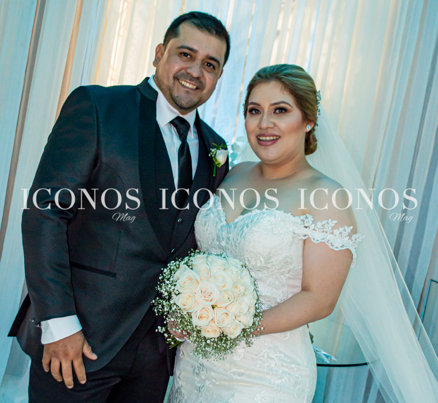Victoria Henríquez y Eduardo Pinto