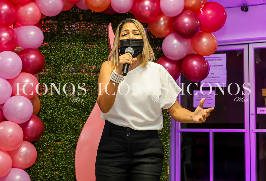 Lanzamiento mes rosa Liga contra el Cancer Honduras
