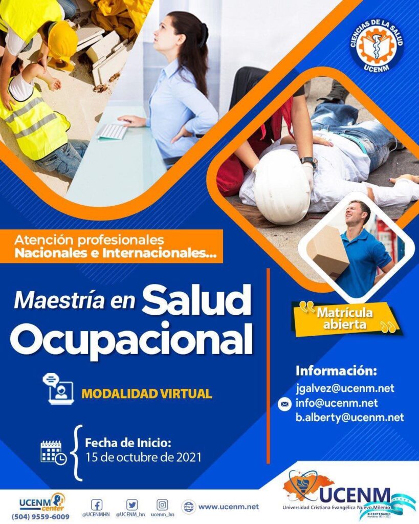 Maestria en Salud Ocupacional UCENM