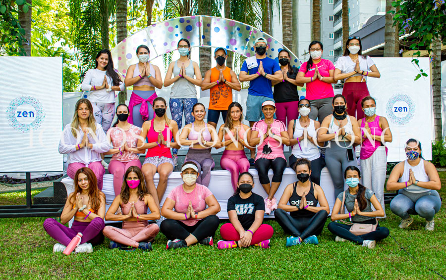 Yoga Pink with Drink Zen